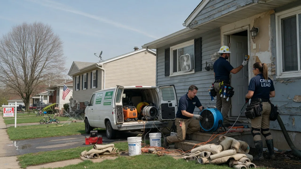 Flood Cleanup in Gladys, VA near me